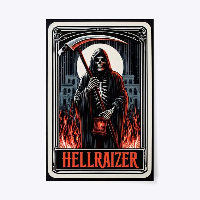 HellRaizer Reaper with Lantern Card