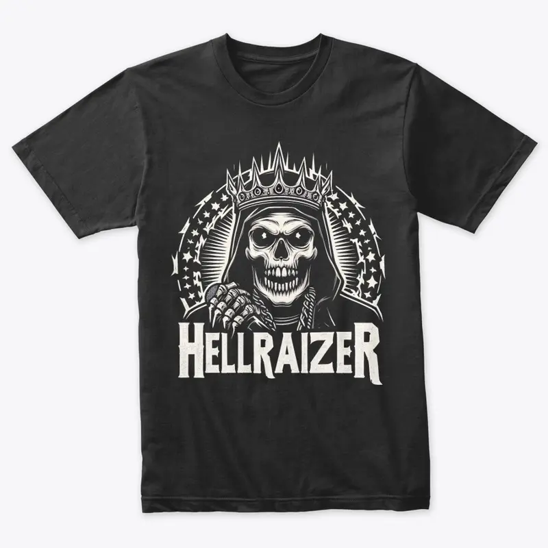 HellRaizer Skull with Crown